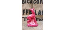 Statuette faon en céramique - Art déco 