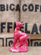 Statuette faon en céramique - Art déco 