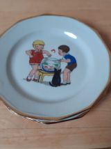 Dinette service à gâteau, années  60, de famille