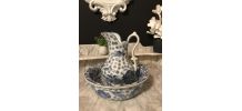 Ensemble toilette , Broc et cuvette