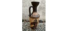 vase grec numeroté , reproduction fait  main