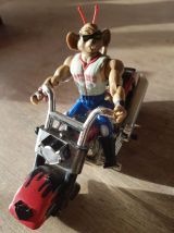 LES SOURIS DE L ESPACE 2 MOTOS ET 1 FIGURINE