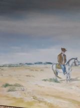 Peinture sur toile les Cavaliers.