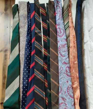 Cravates vintage.