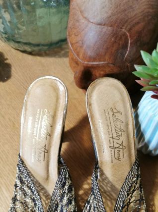 Merveilleuses mules glam Sélection Anny 38