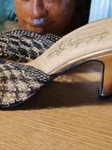Merveilleuses mules glam Sélection Anny 38