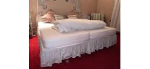 Sommier + matelas + couette + alaise 