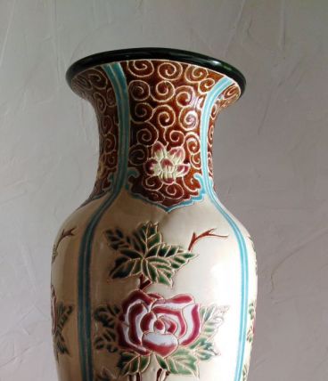 Vase cloisonné 