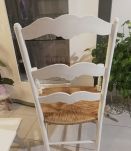 Chaise en paille 