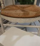 Chaise en paille 