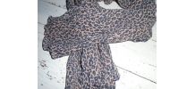 Foulard léopard