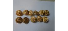 Boutons dorés