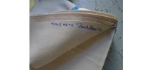 Grand drap métis fleur bleue