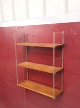 étagère string  scandinave métallique  string armature  or (