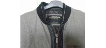 Blouson Chevignon coton et cuir