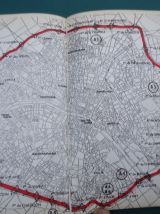 Plans de Paris, Rues,métro, périf,bois, 200pages