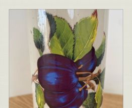 Ancienne bouteille en grès vernissé