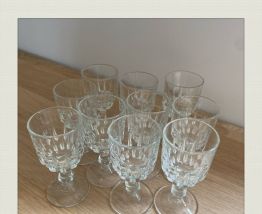 Mini-verres à pied (lot de 10)