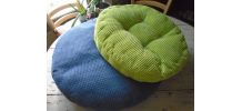 2 coussins ronds