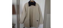 Parka toile et feutrine de laine