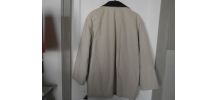 Parka toile et feutrine de laine