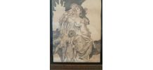 Tableau "Mère et c'est trois enfants" 