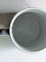 Mug chats amoureux, chats rétro.  Artisanat local.