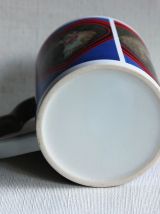 Mug chats amoureux, chats rétro.  Artisanat local.
