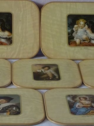 Dessous de plats 7 pièces 