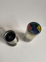 Lampe paillettes glitter design 70s