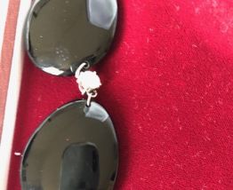 Collier en onyx Armani