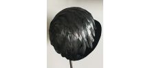 Chapeau cloche à plumes des années 30