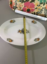 Plat Arcopal fruits annee 79’s