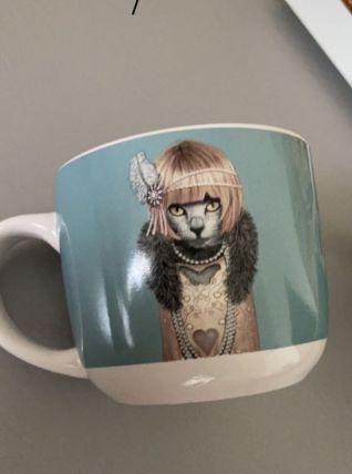 2 mugs déco année folles 