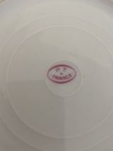 4 assiettes porcelaines fleuris vintage 