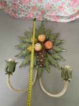 Applique luminaire fruits vintage 