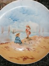 Anciennes assiettes en porcelaine de Limoges 