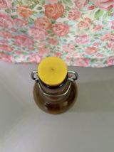 Bouteille verre ambré 