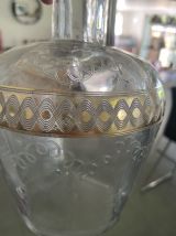 Carafe liseré or annee 50