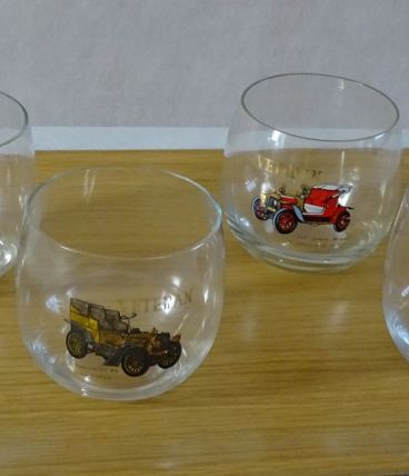 Verres à motif voitures classiques