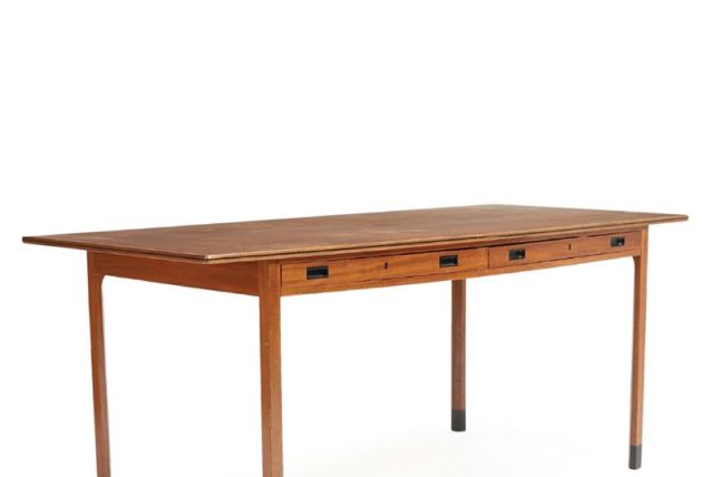 Bureau en acajou de Ole Wanscher