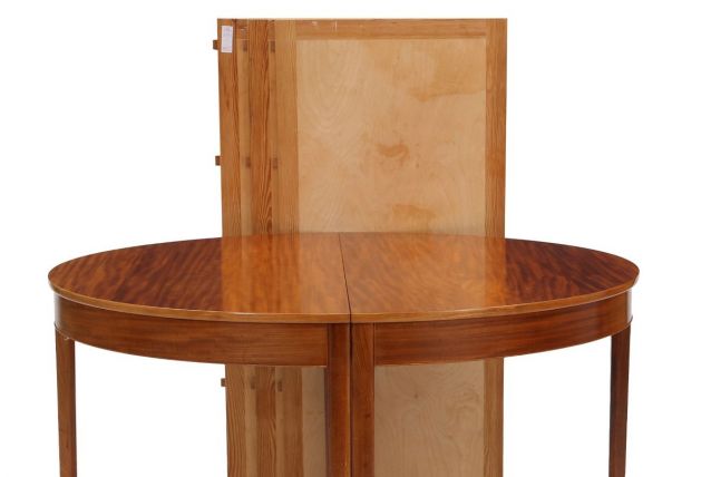 Ole Wanscher: Table à manger circulaire en acajou