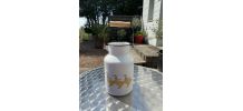 Pot à lait ancien émaillé sans couvercle 