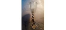 LAMPE bronze  ART  NOUVEAU TULIPE  pressé du style  MULLER D