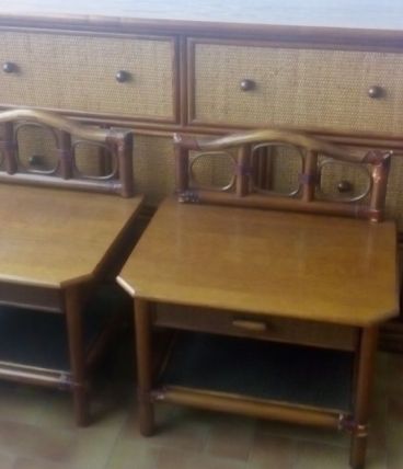Commode et deux chevets