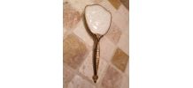 Miroir et brosse années 50
