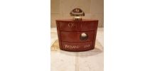 Flacon vide Opium YSL années 80 bouchon verre parfait état