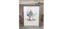 Lithographies Carle Vernet (les métiers d'autrefois)