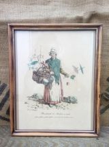 Lithographies Carle Vernet (les métiers d'autrefois)
