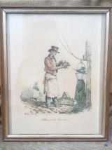 Lithographies Carle Vernet (les métiers d'autrefois)